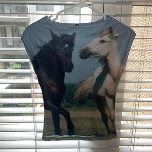 Women's multi Crop-top